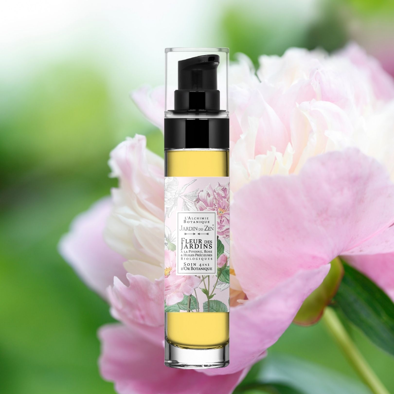 Or Fleurs des Jardins - Pivoine
