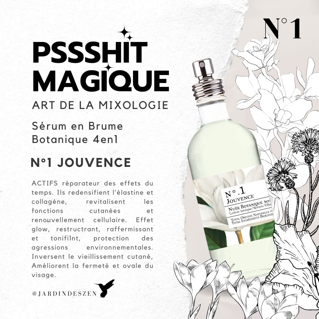 Mixologie Botanique N°1 Jouvence 