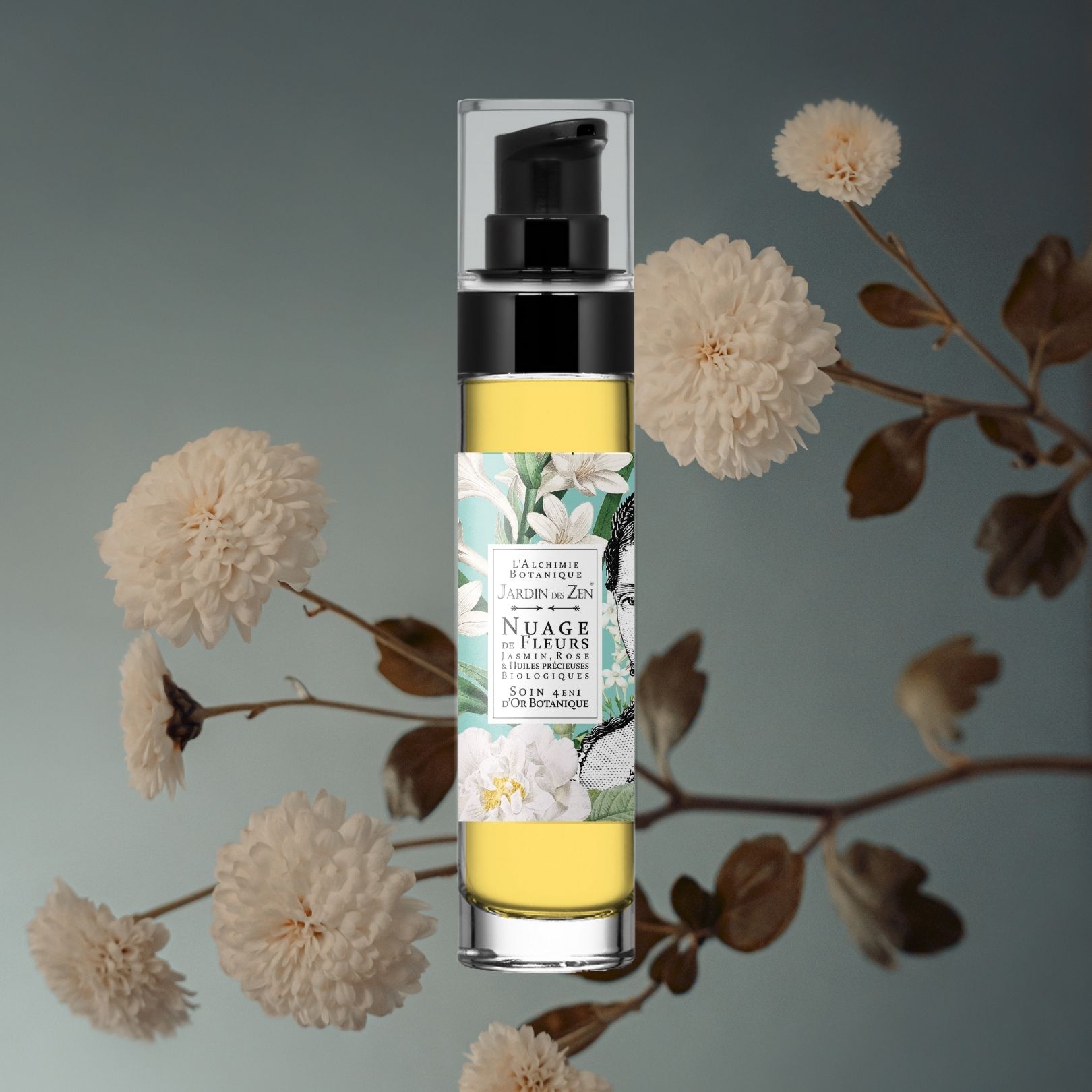 Or Fleur des Nuages - Rose & Jasmin