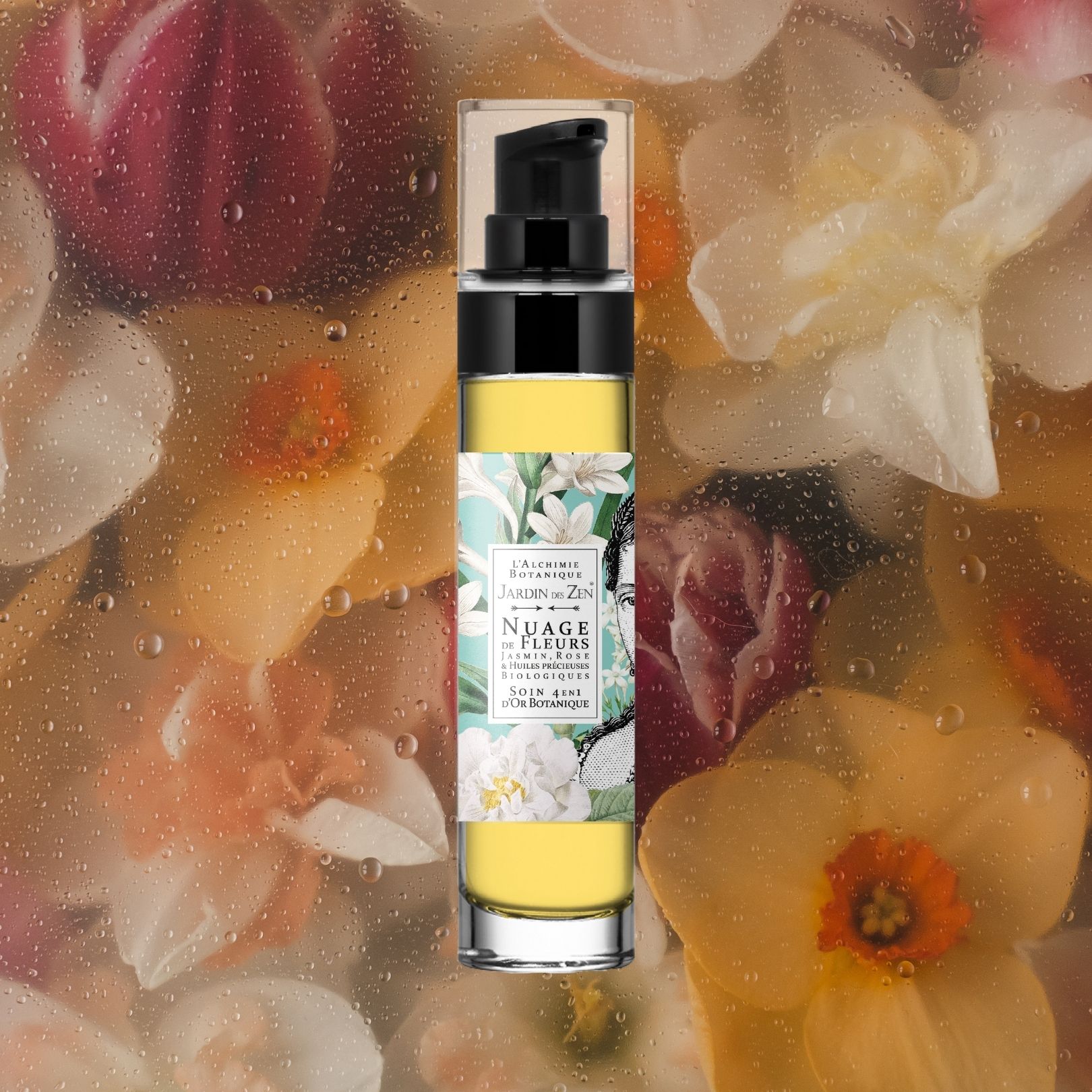 Or Fleur des Nuages - Rose & Jasmin