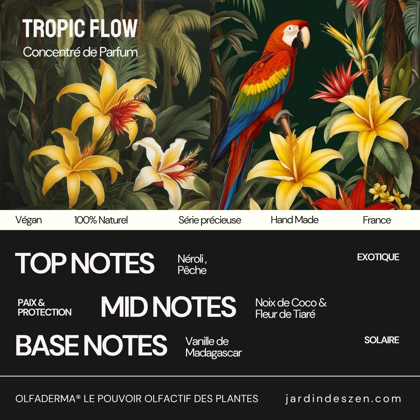 Tropic Flow - parfum olfaderma®