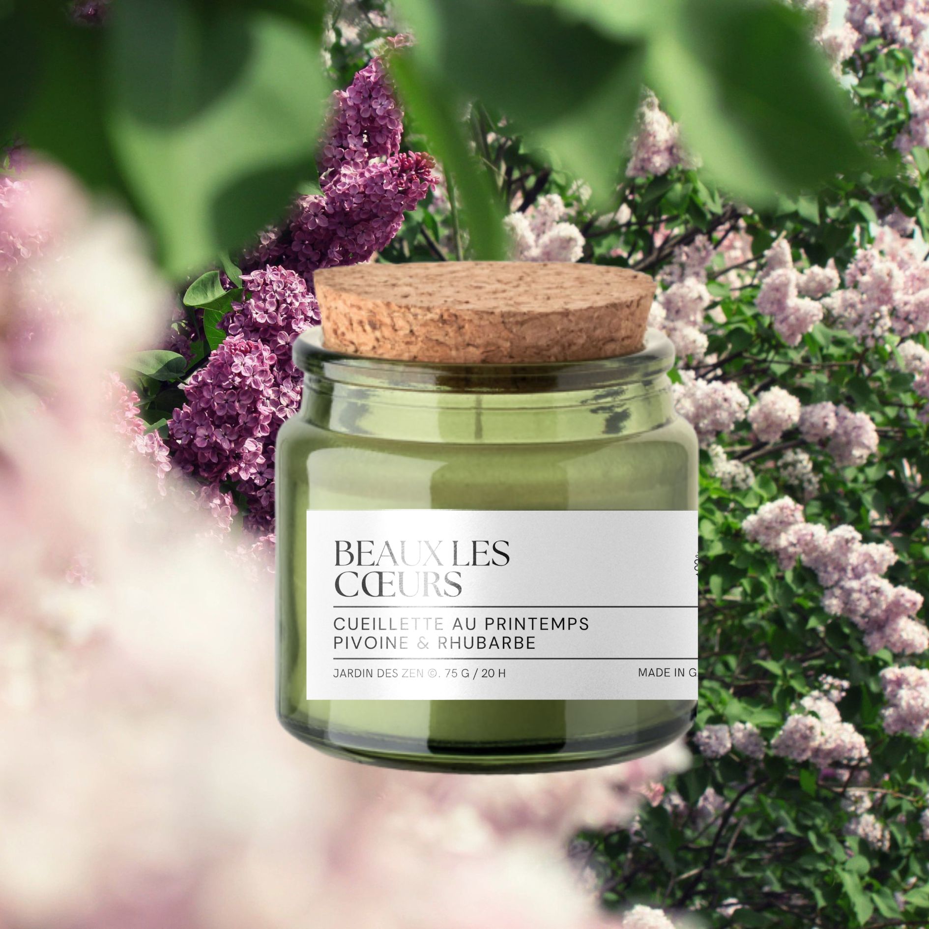 Bougie Botanique des jardins de Gascogne 