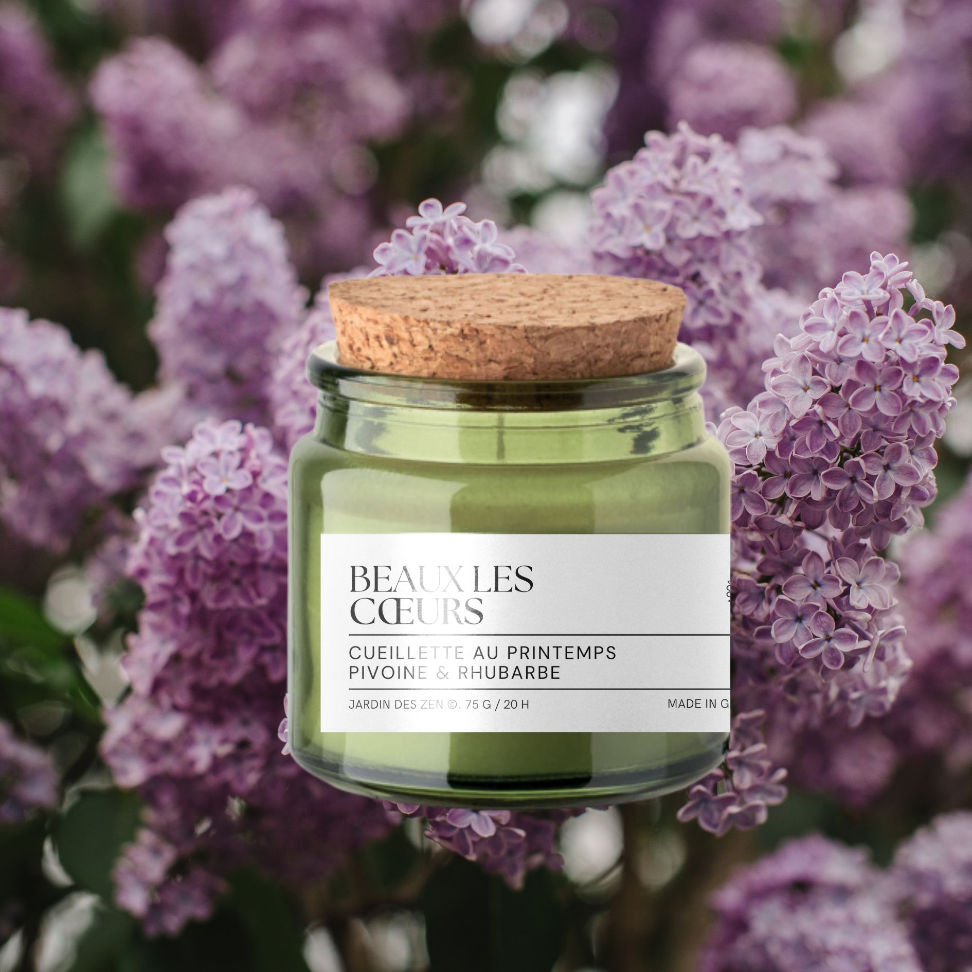 Bougie Botanique des jardins de Gascogne 