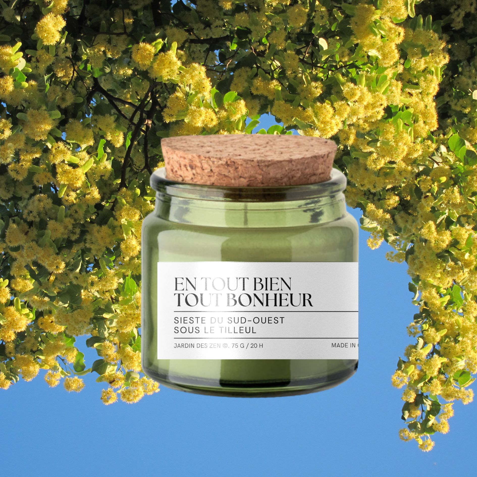 Bougie Botanique des jardins de Gascogne 