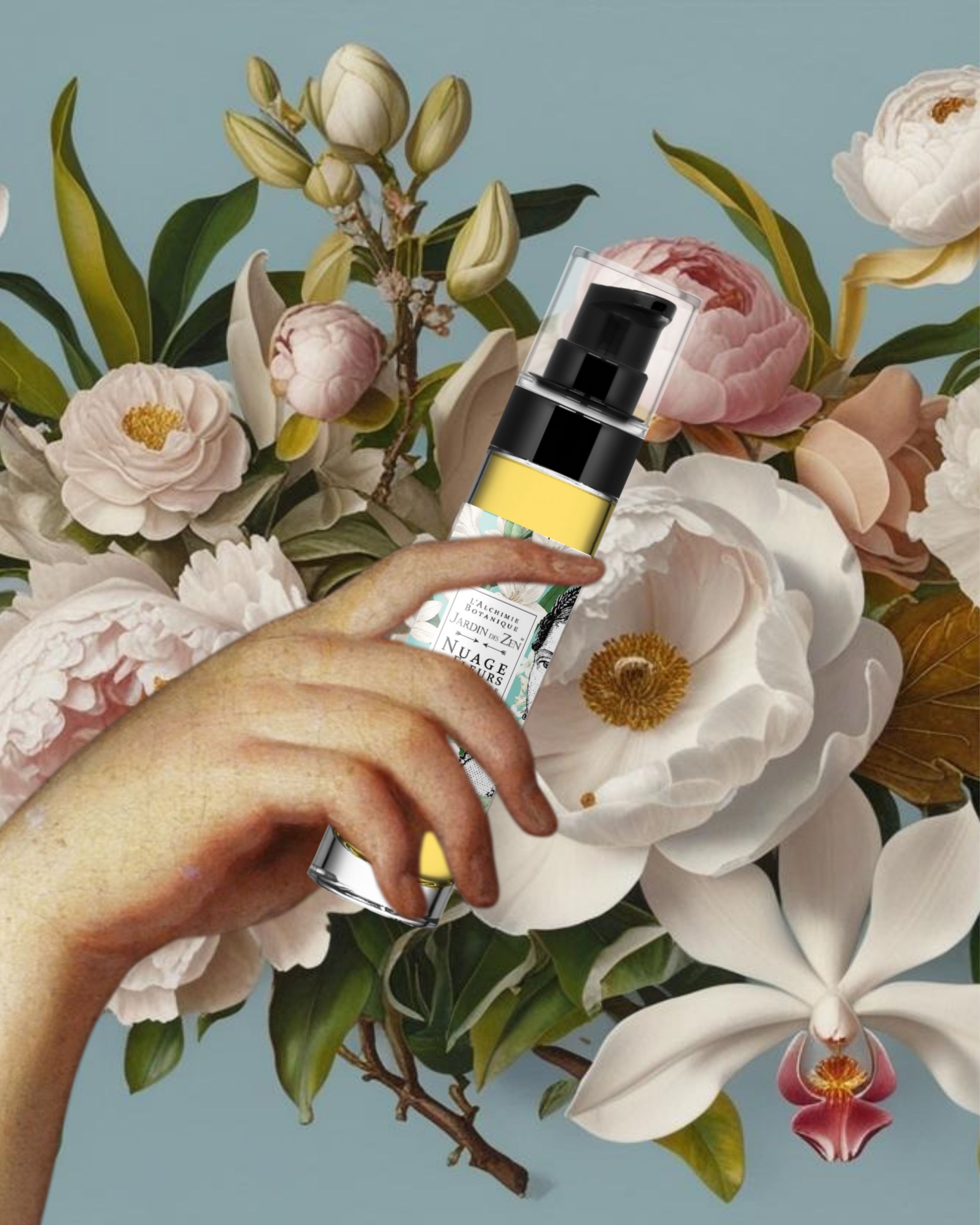 Or Fleur des Nuages - Rose & Jasmin