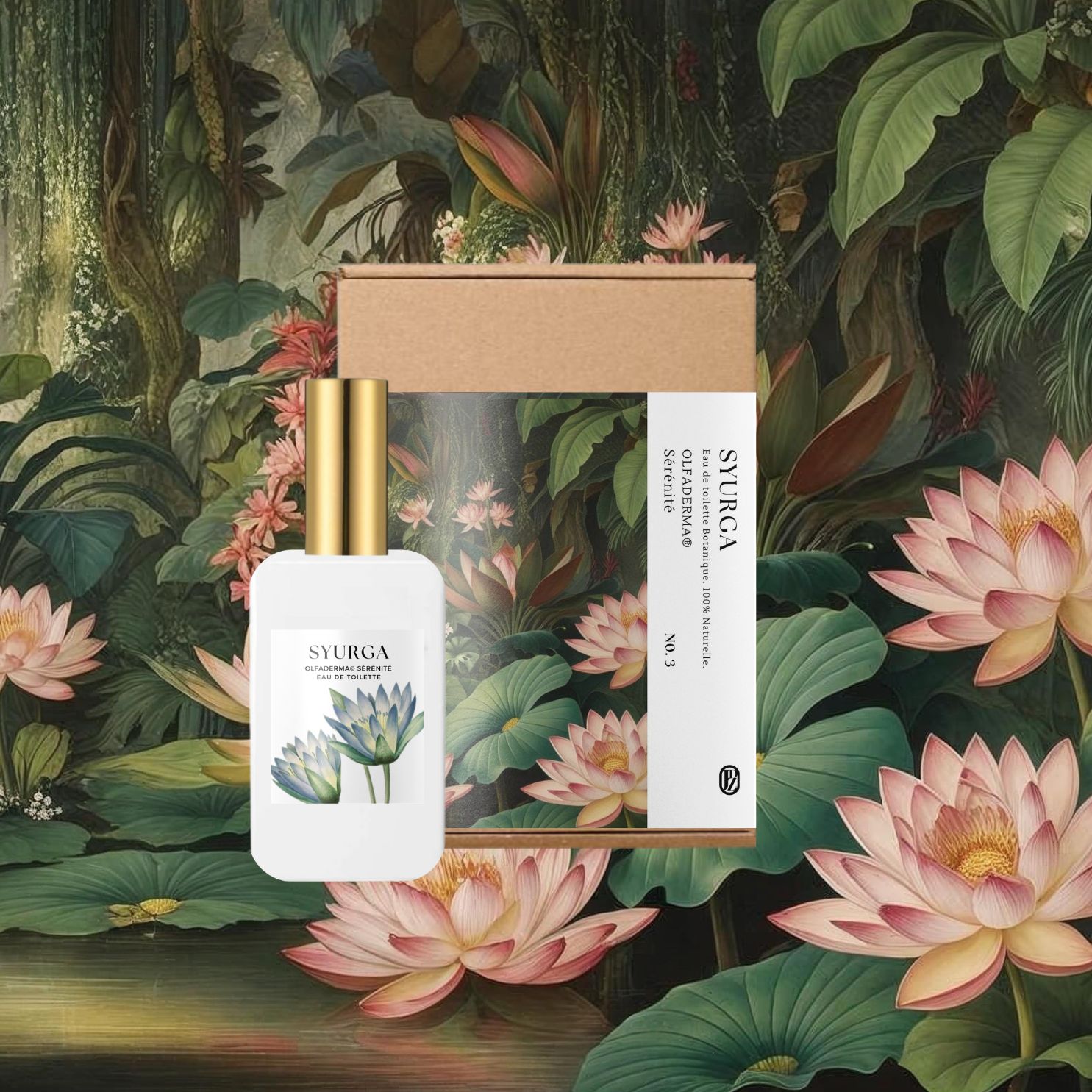 SYURGA EKSOTIk- Florilège Botanique - Fleur de Lotus