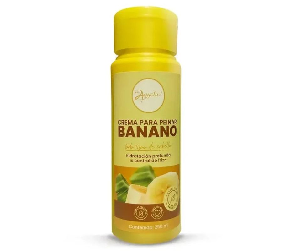 Crema para peinar Anyeluz con banano x 250ml