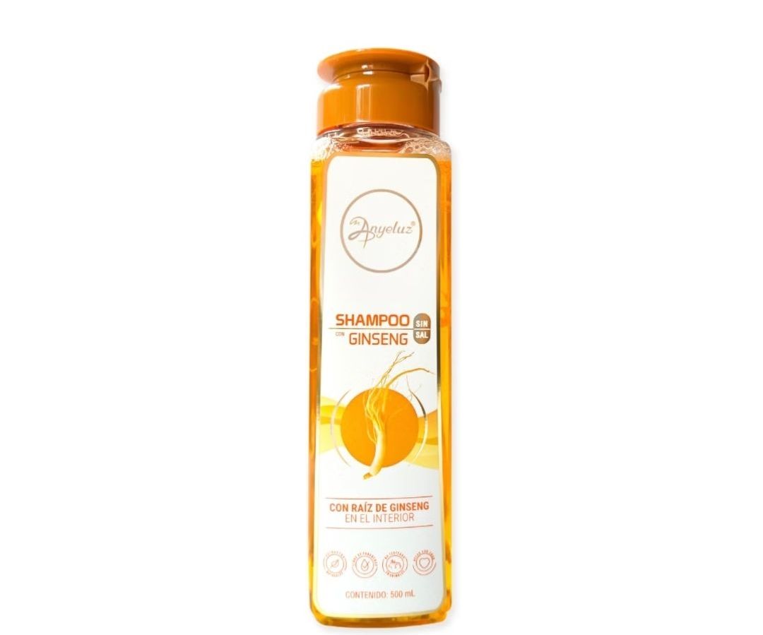 Shampoo con Ginseng Anyeluz x 500ml