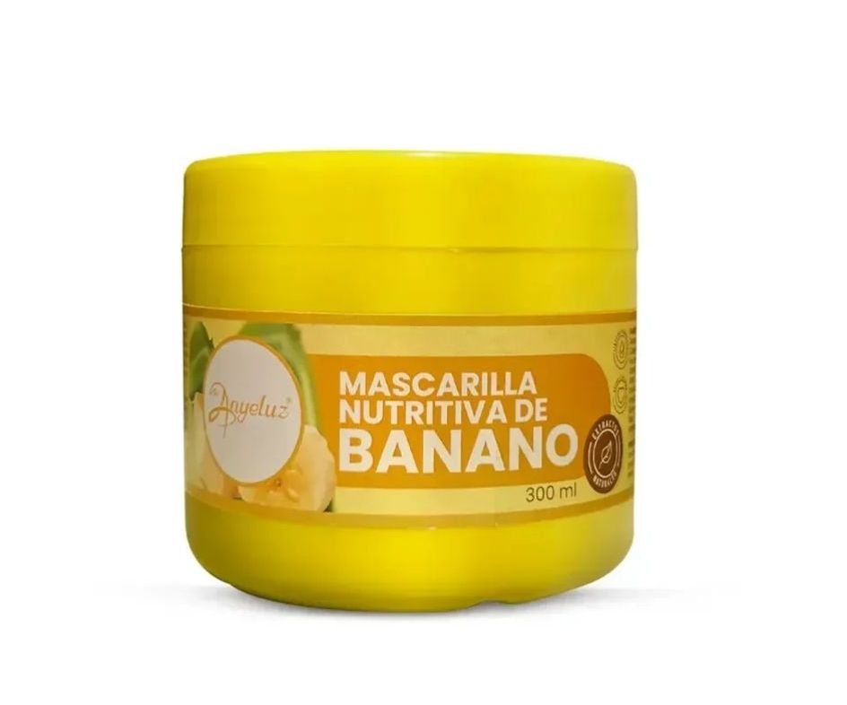 Mascarilla Nutritiva de Banano Anyeluz x 300ml