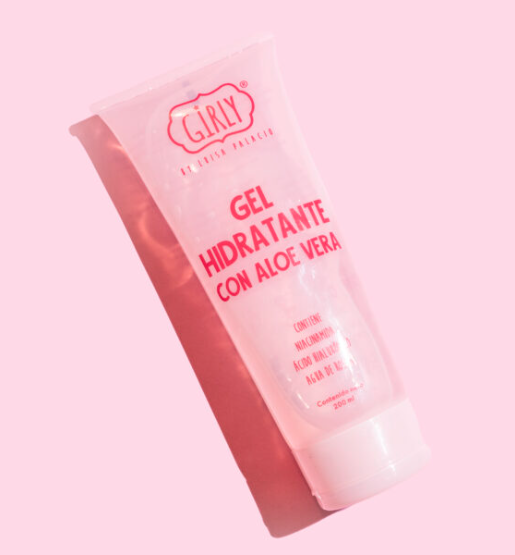 Gel hidratante girly con aloe vera