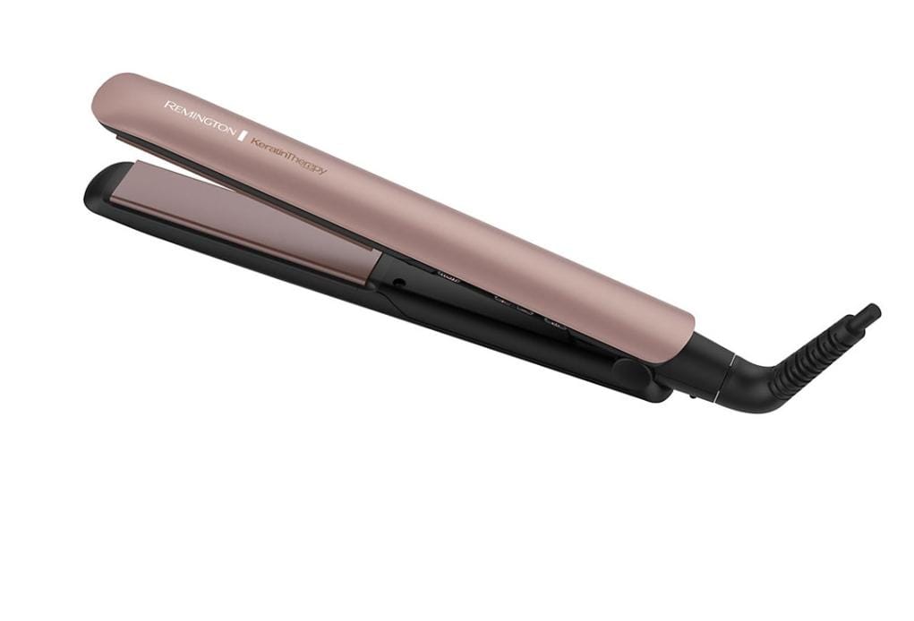 Plancha Alisadora Remington Keratina y Aceite de Argán S8599