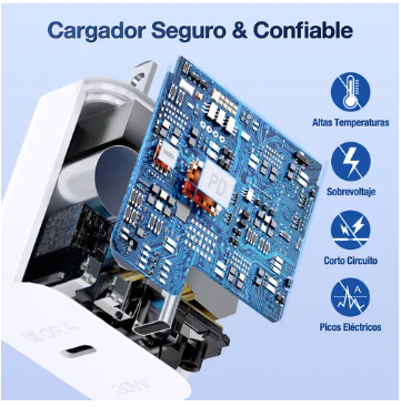 Cargador original tipo c