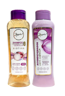 Shampoo y Acondicionador con Cebolla Anyeluz