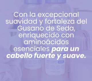 Shampoo gusano de Seda