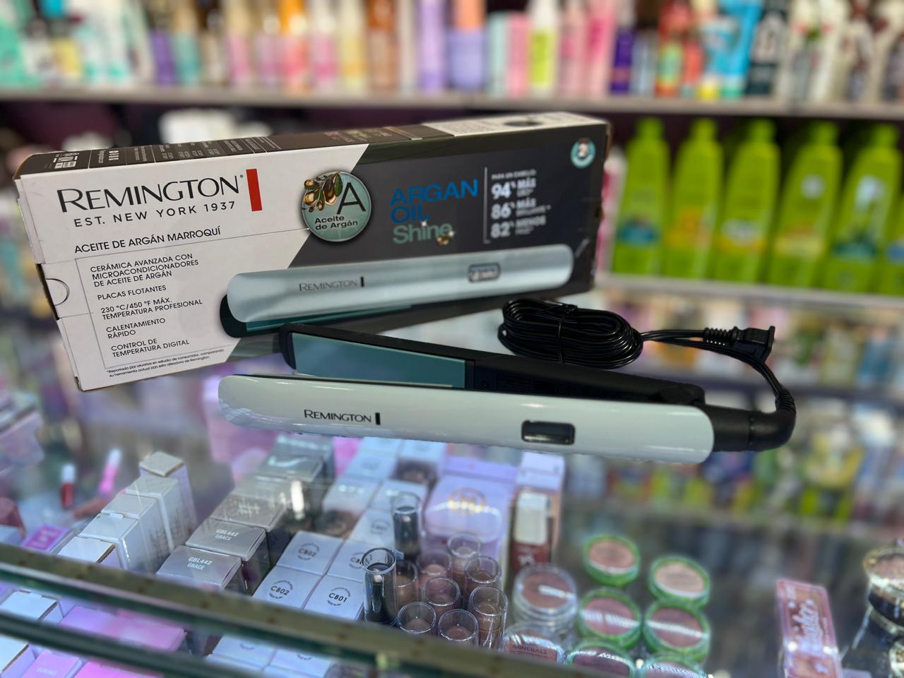 Plancha Remington Argan oil shine s8500A