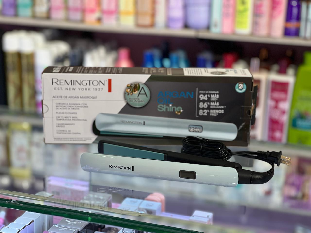 Plancha Remington Argan oil shine s8500A