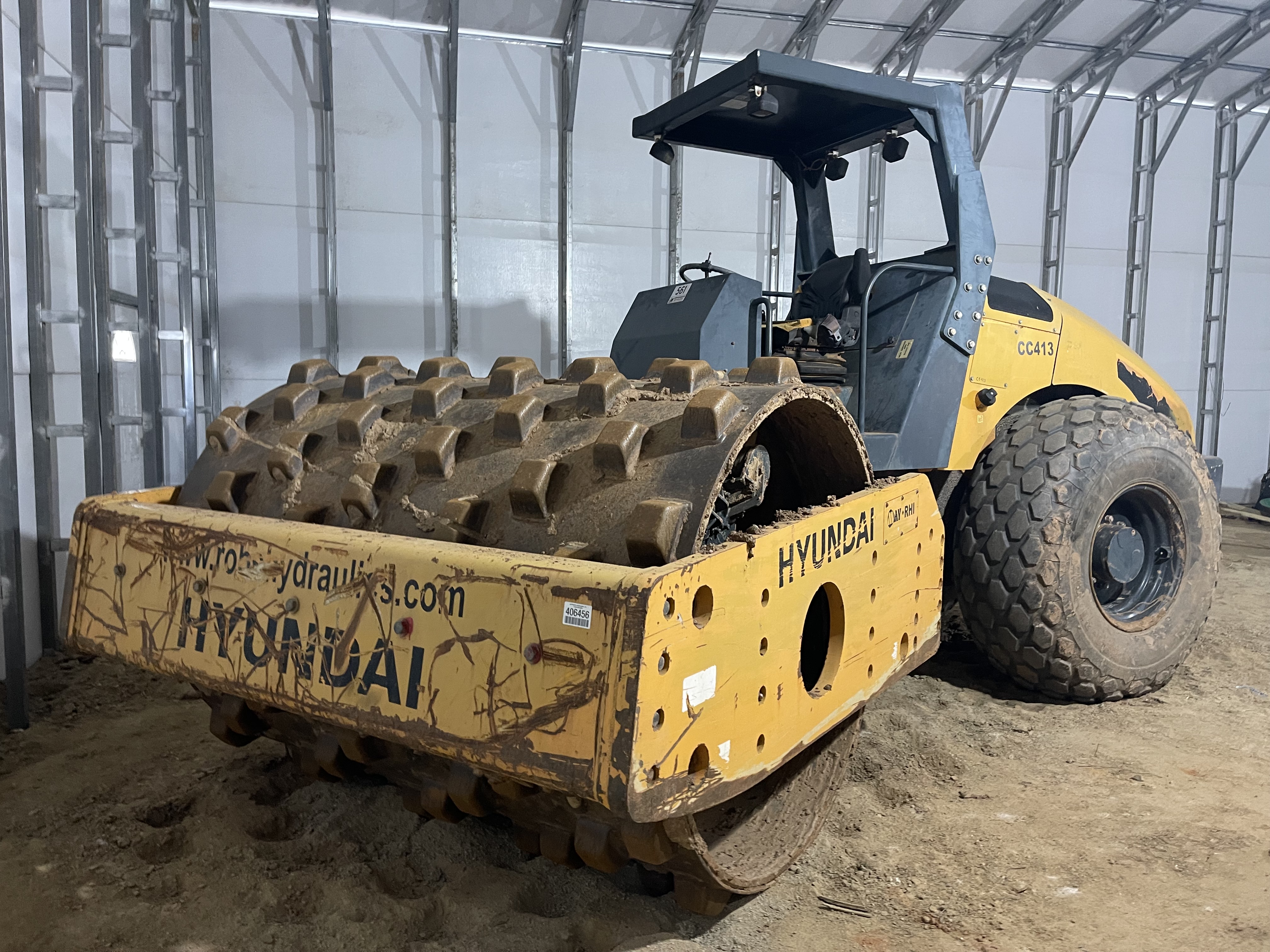 2016 Hyundai HR120C-9 Padfoot Roller