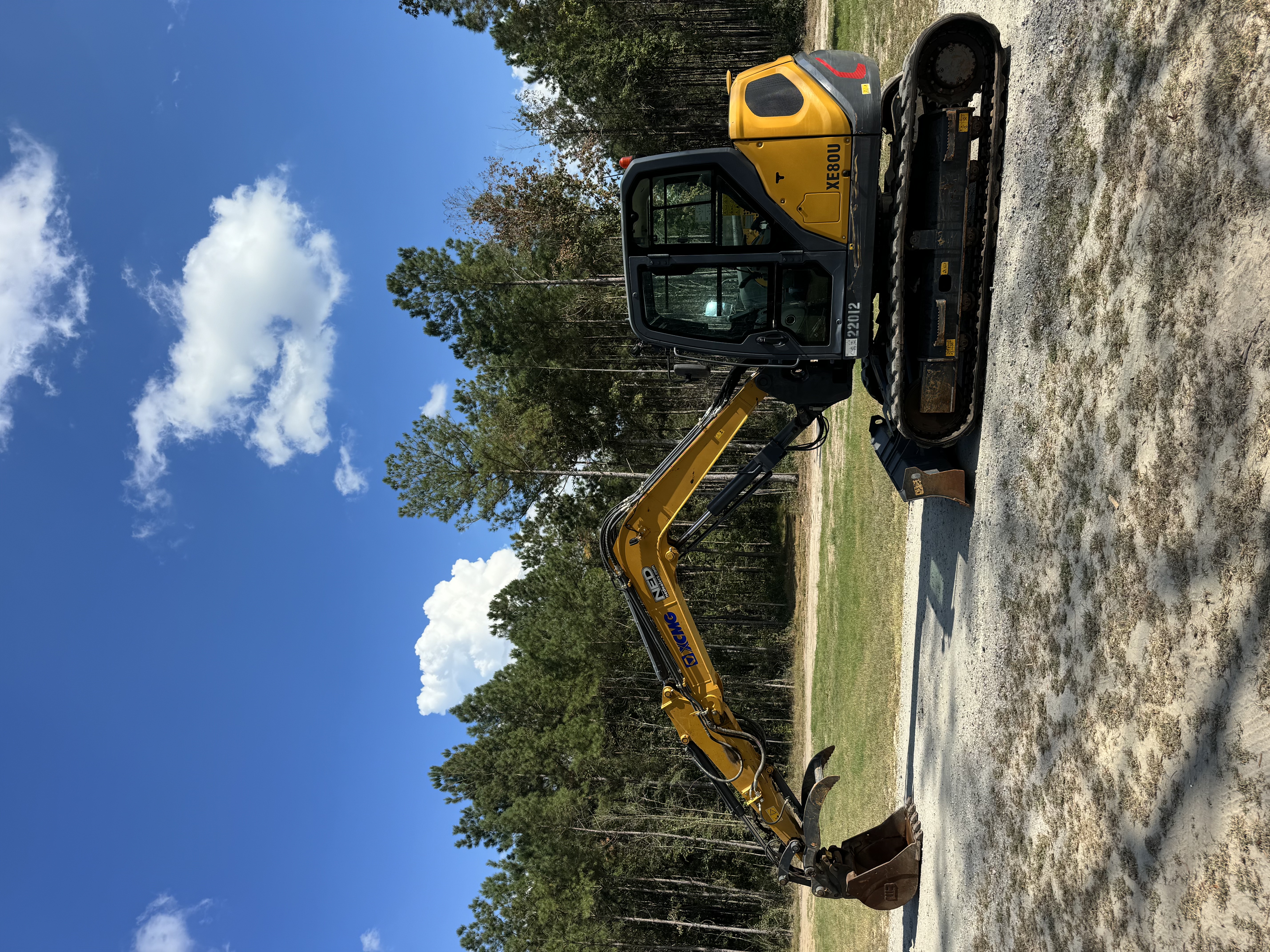 2023 XCMG XE80U Hydraulic Excavator