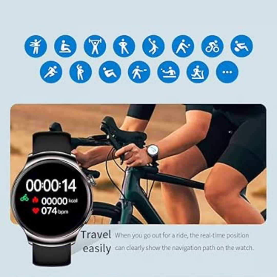 Reloj Inteligente Smart Watch Z93 Pro Pantalla Hd 1,77 AmOled resistente al agua