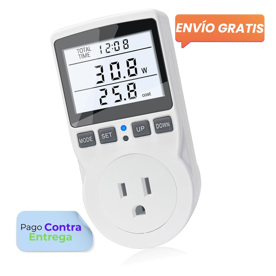 Medidor De Consumo De Energía electrica tipo Vatimetro 110/220v