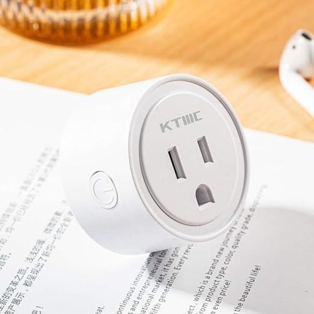 Enchufe Inteligente Toma Wifi Smart 110v Alexa Google Y Siri Color Blanco 