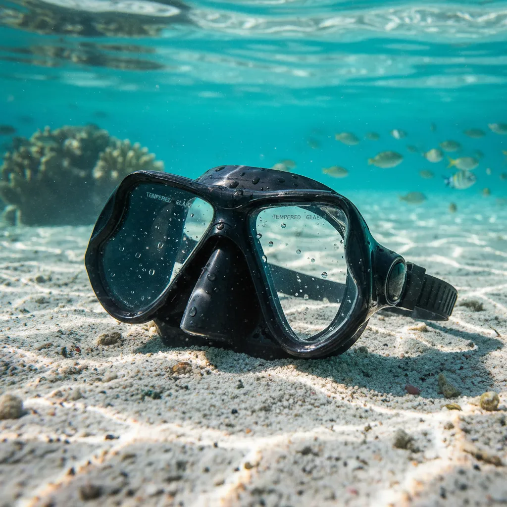 Careta de buceo mascara de srorkel color NEGRO precio