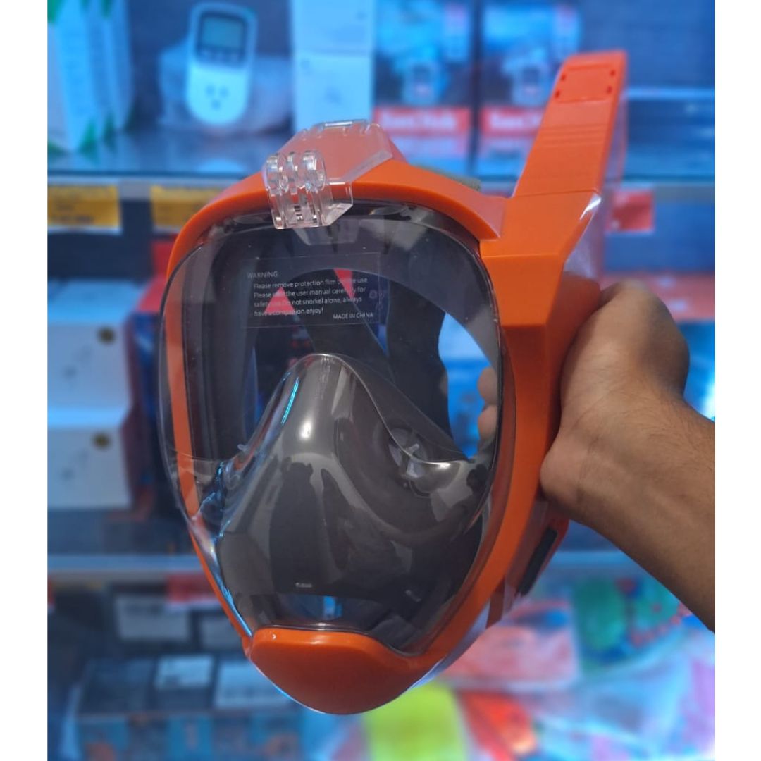 Mascara De Buceo Soporte De Camara Avokadol Careta Snorkel Full Face