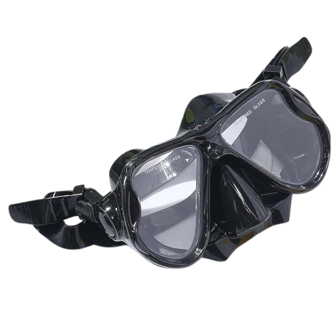 Careta de buceo mascara de srorkel color NEGRO precio