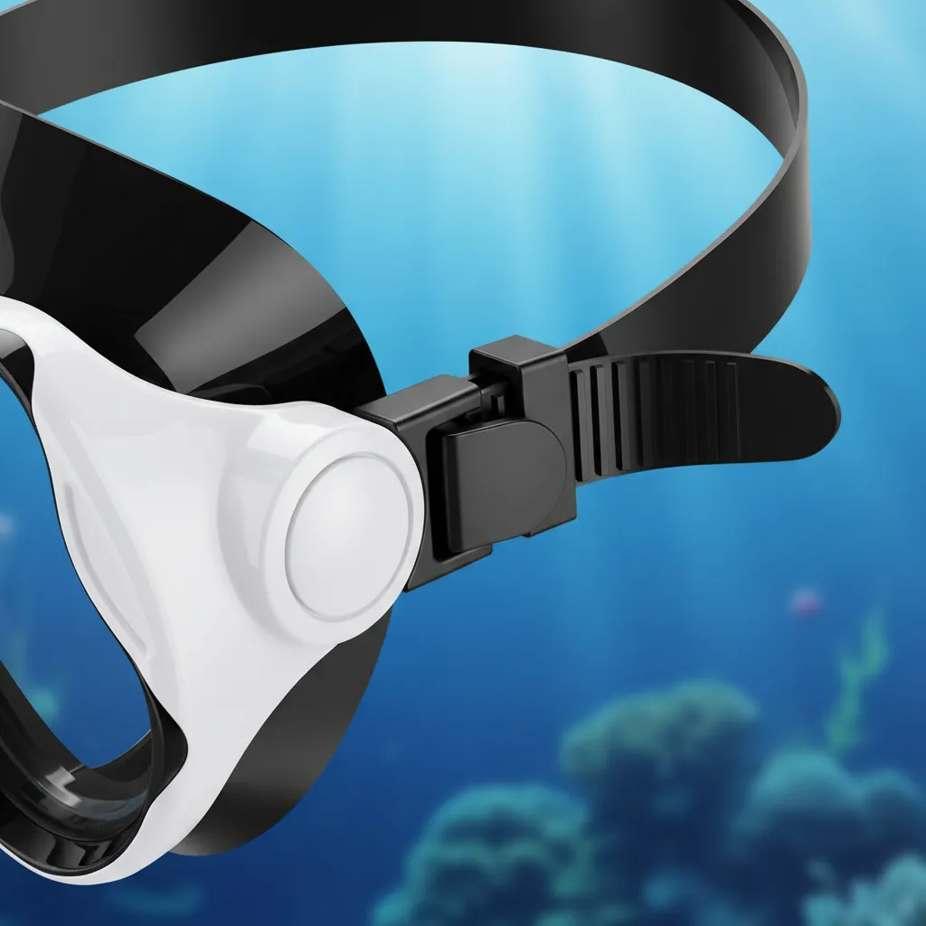 Careta de buceo mascara de srorkel color BLANCO precio