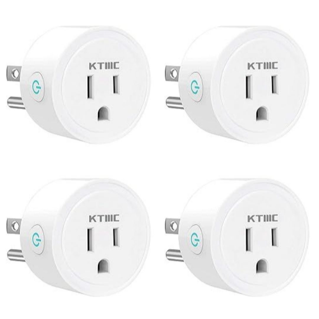Enchufe Inteligente Toma Wifi Smart 110v Alexa Google Y Siri Color Blanco 
