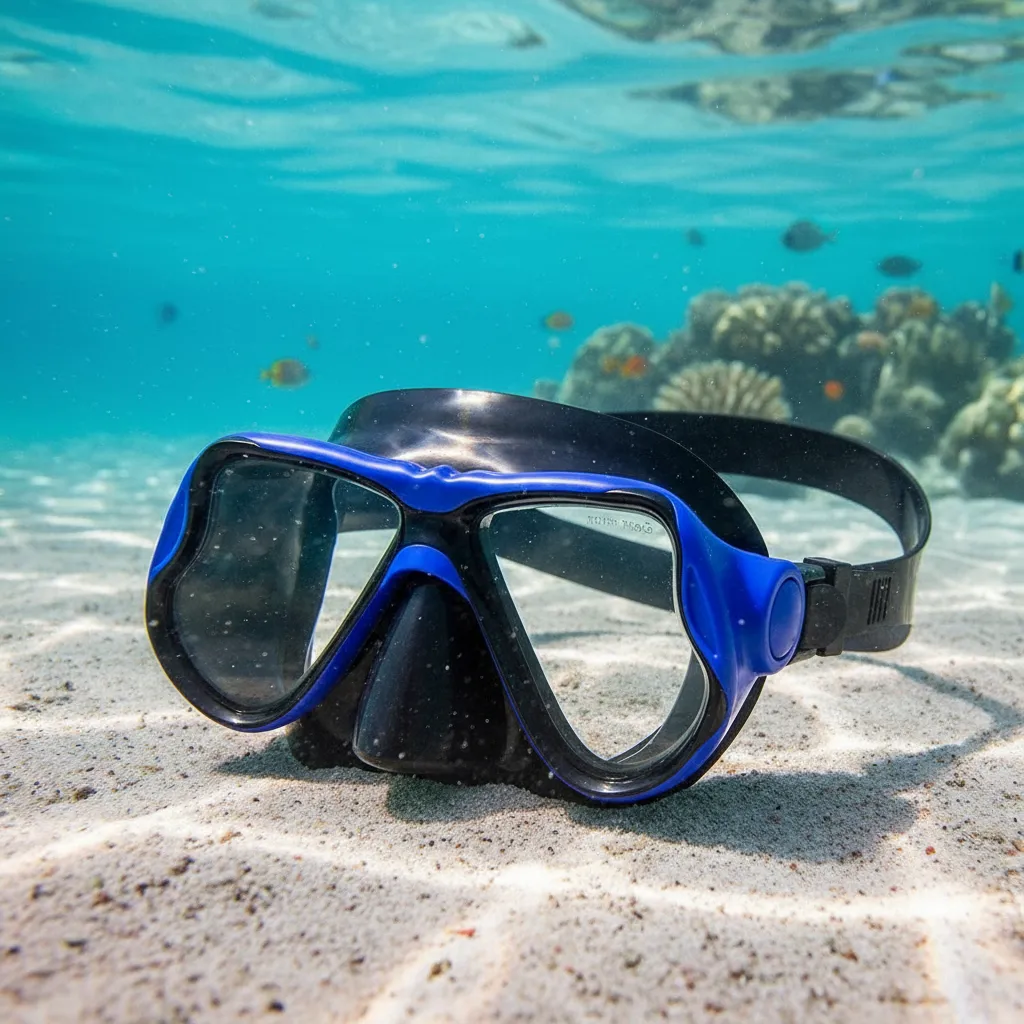 Careta de buceo mascara de srorkel color AZUL precio