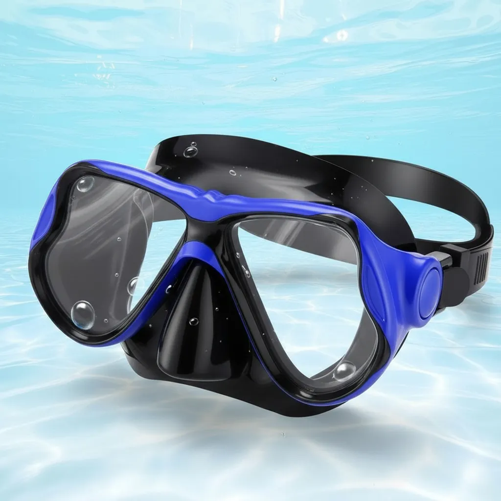 Careta de buceo mascara de srorkel color AZUL precio