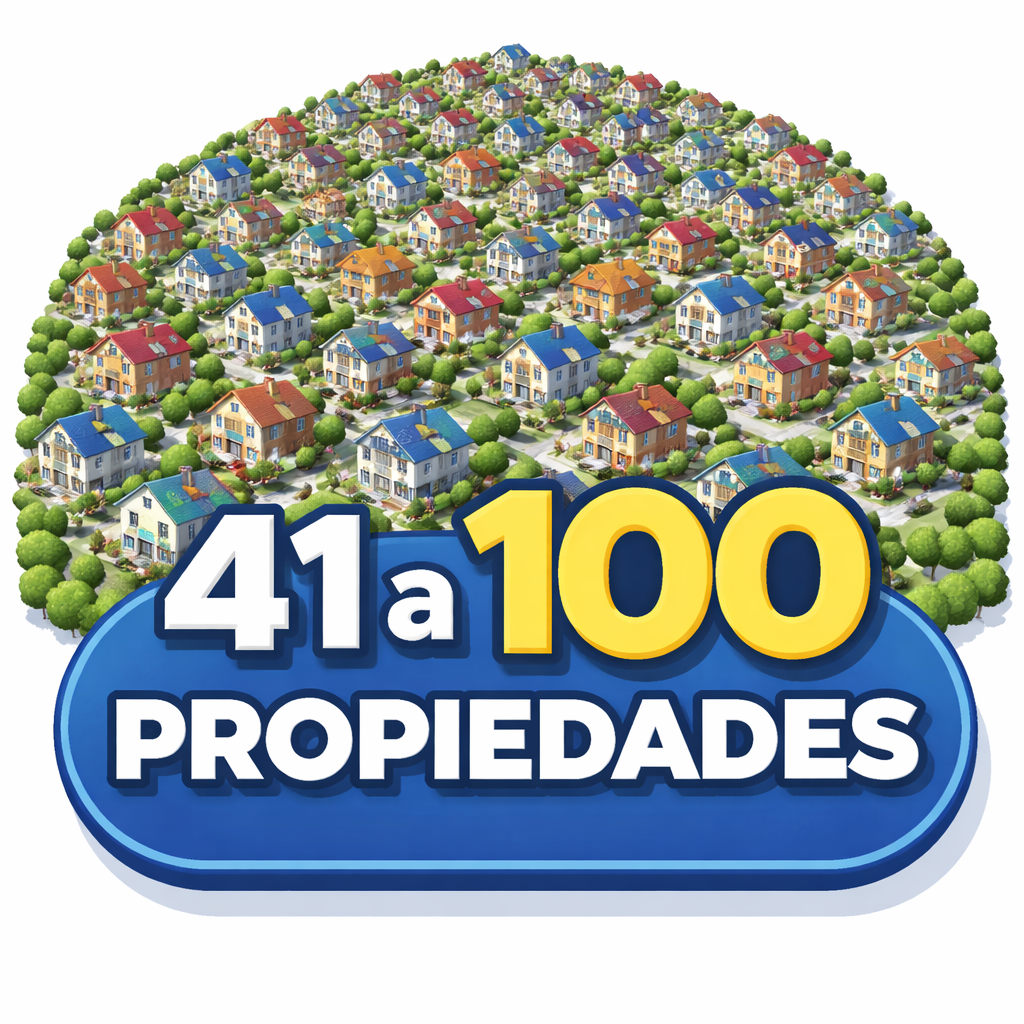 "B" Plan de 41 a 100 propiedades