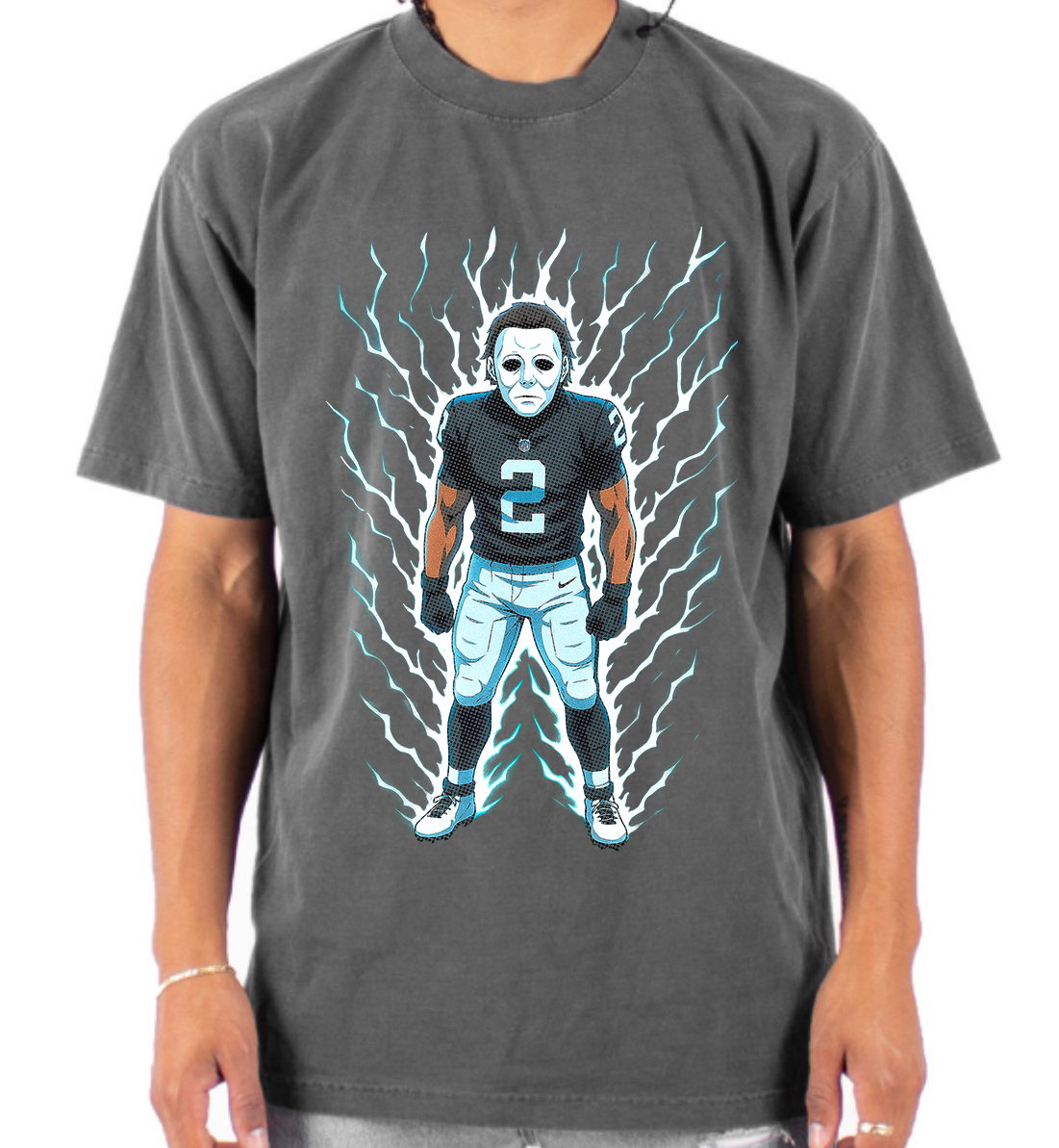 Ashton Jeanty x Michael Meyers Aura Stance