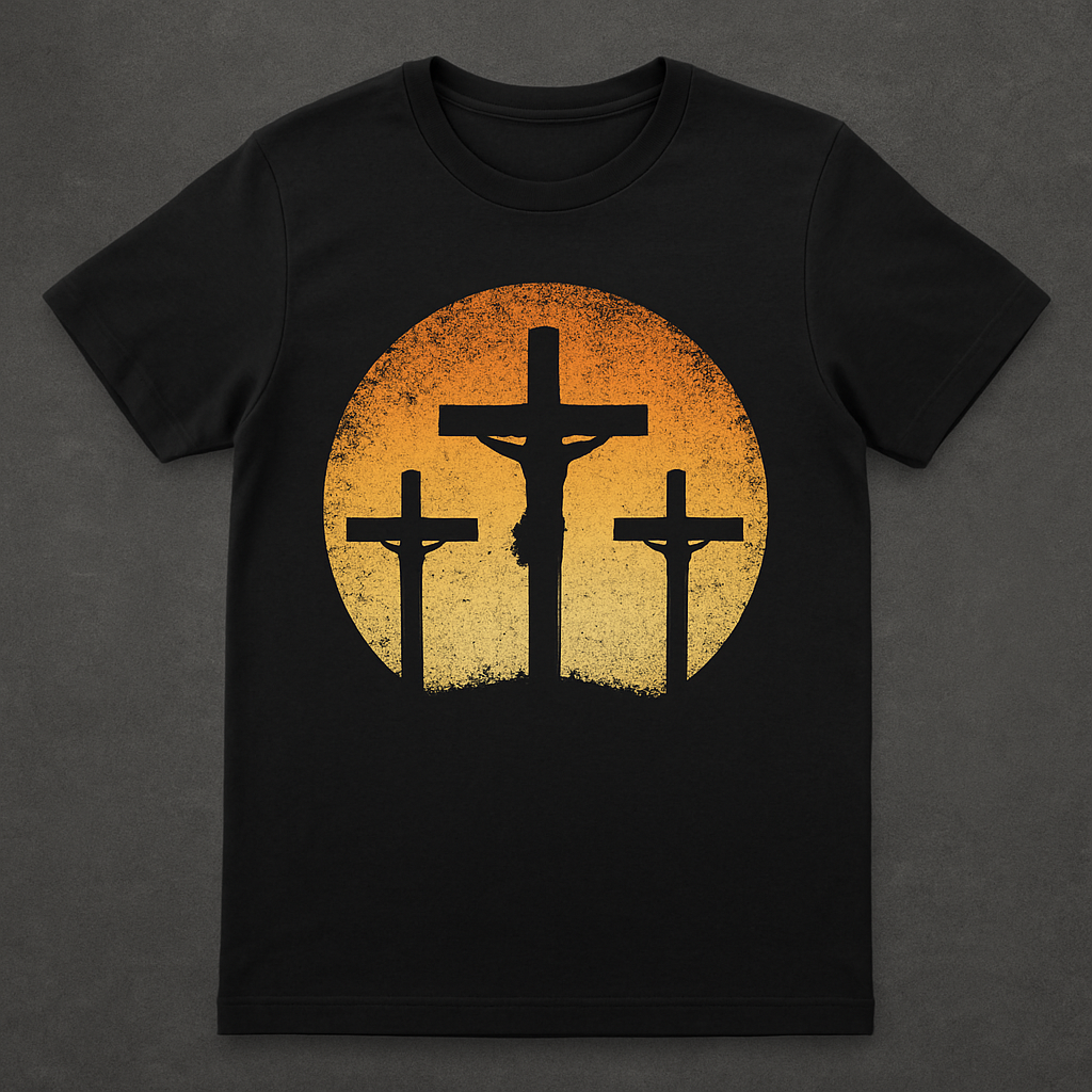 Three crosses tee-shirt