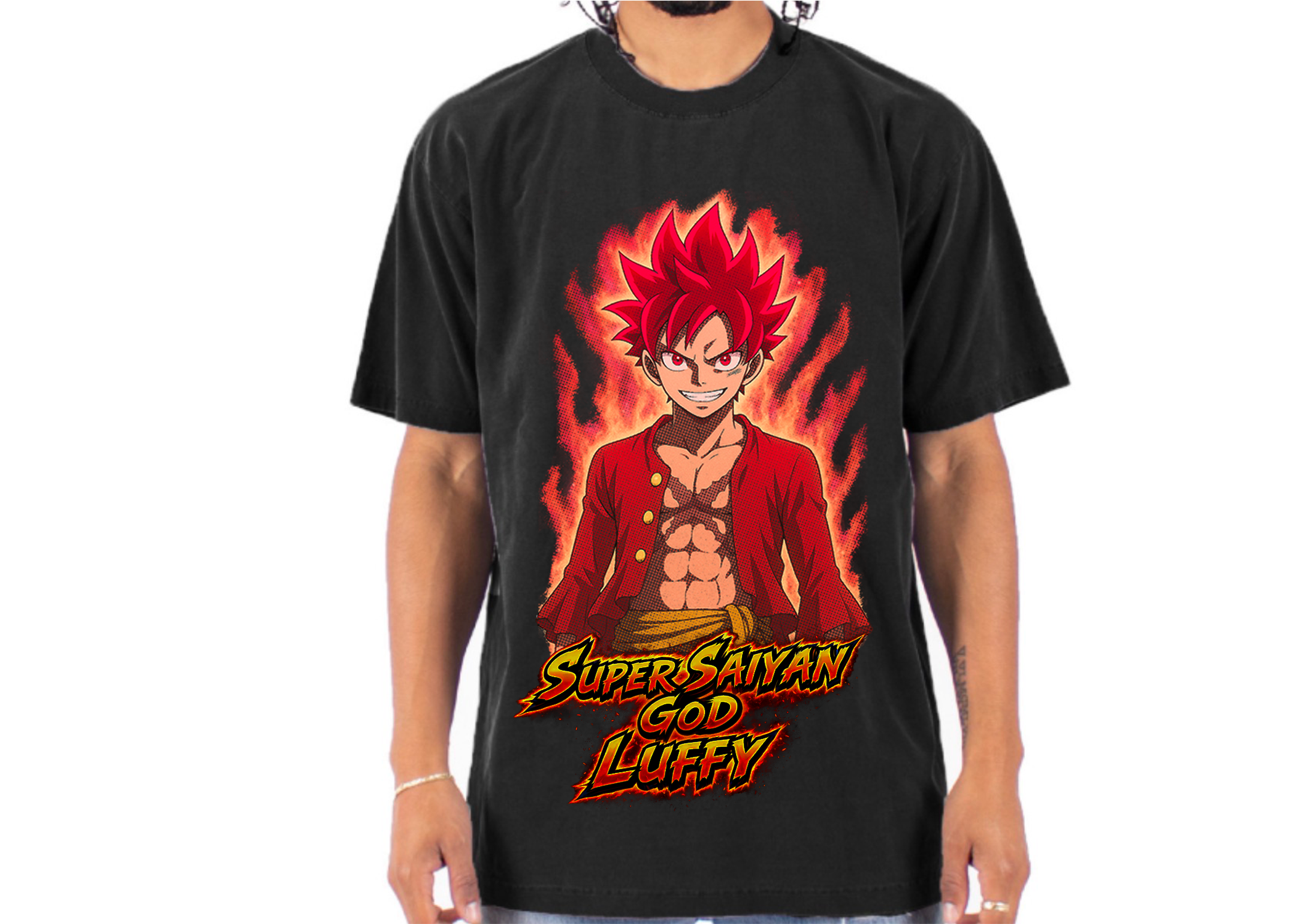 Super Saiyan Luffy T-Shirt