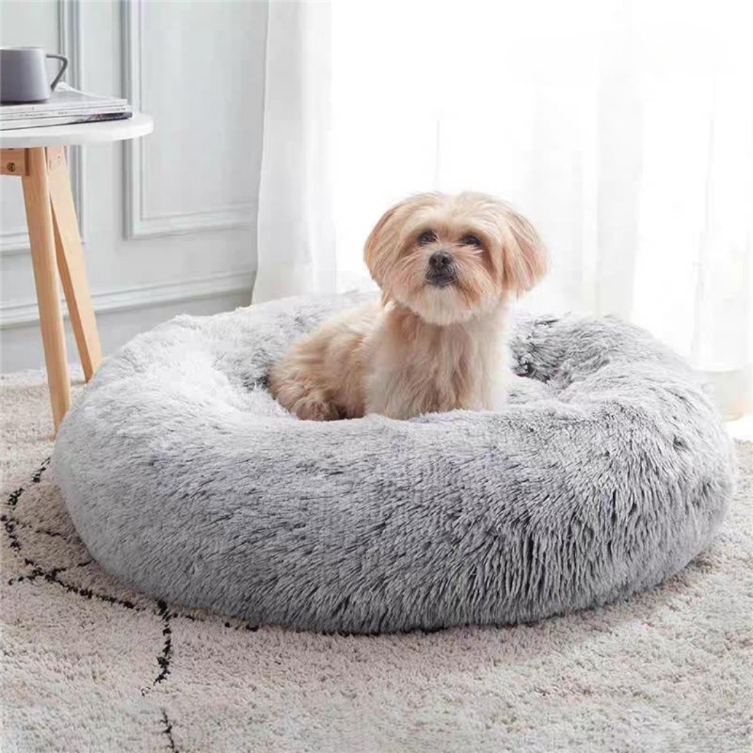 Fluffy pet bed