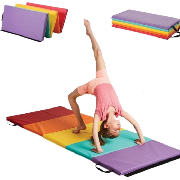 3-ways / 4-ways Foldable Polyurethane Foam Mat - Colorful