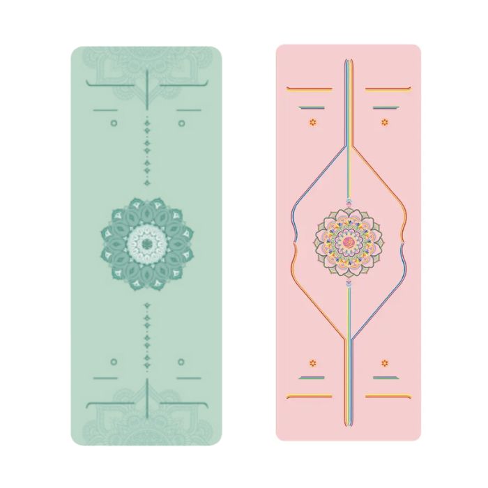 Laser-Engraved Yoga Mat – PU or Natural Rubber Surface