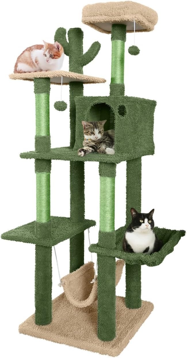 Multi-Level Cat Tree Tower