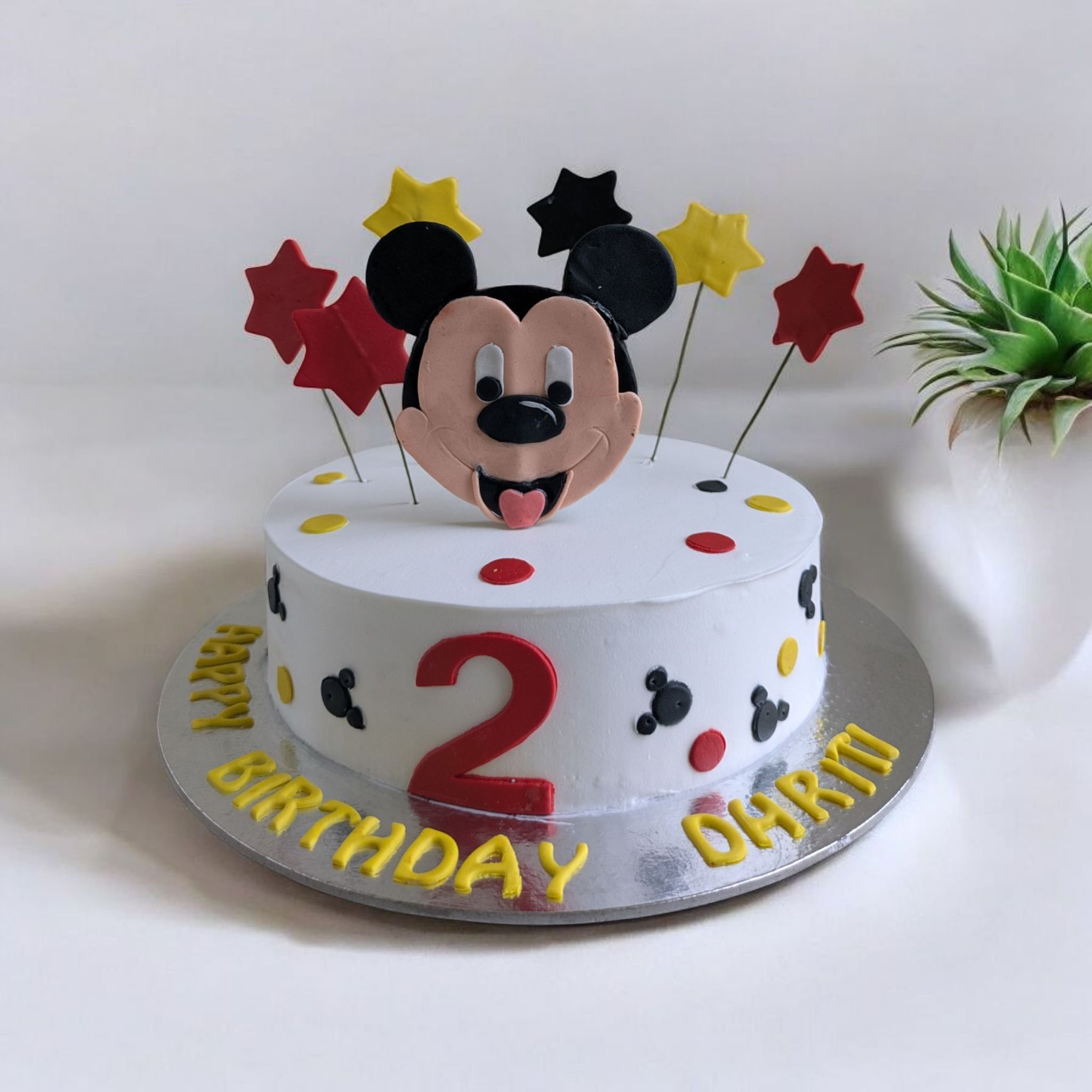 Mickey Mouse Birthday Cake