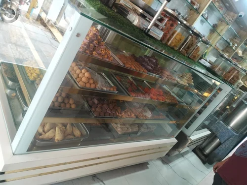 KFC Restaurant Type Hot Display Cabinet Counter