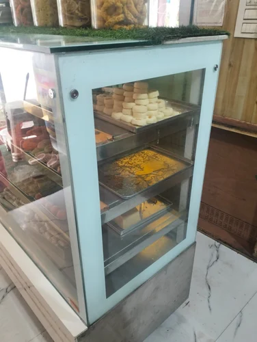 KFC Restaurant Type Hot Display Cabinet Counter