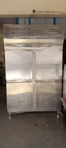 Glass Door Vertical Deep Freezer
