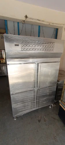 Glass Door Vertical Deep Freezer