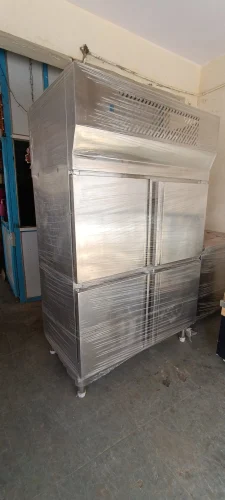 Glass Door Vertical Deep Freezer