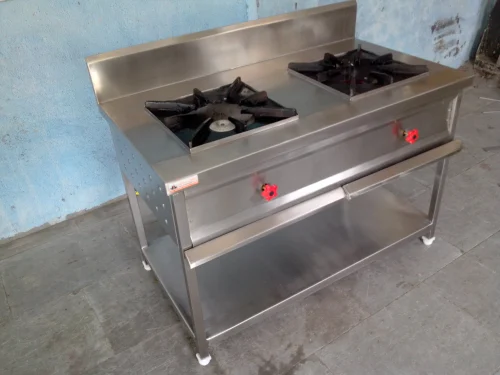 Commercial Two Burner Gas Stove