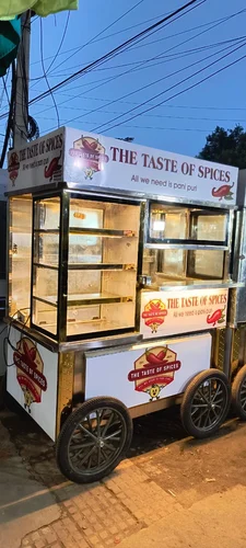 Stainless Steel Food Cart