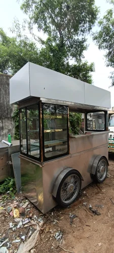 Stainless Steel Food Cart