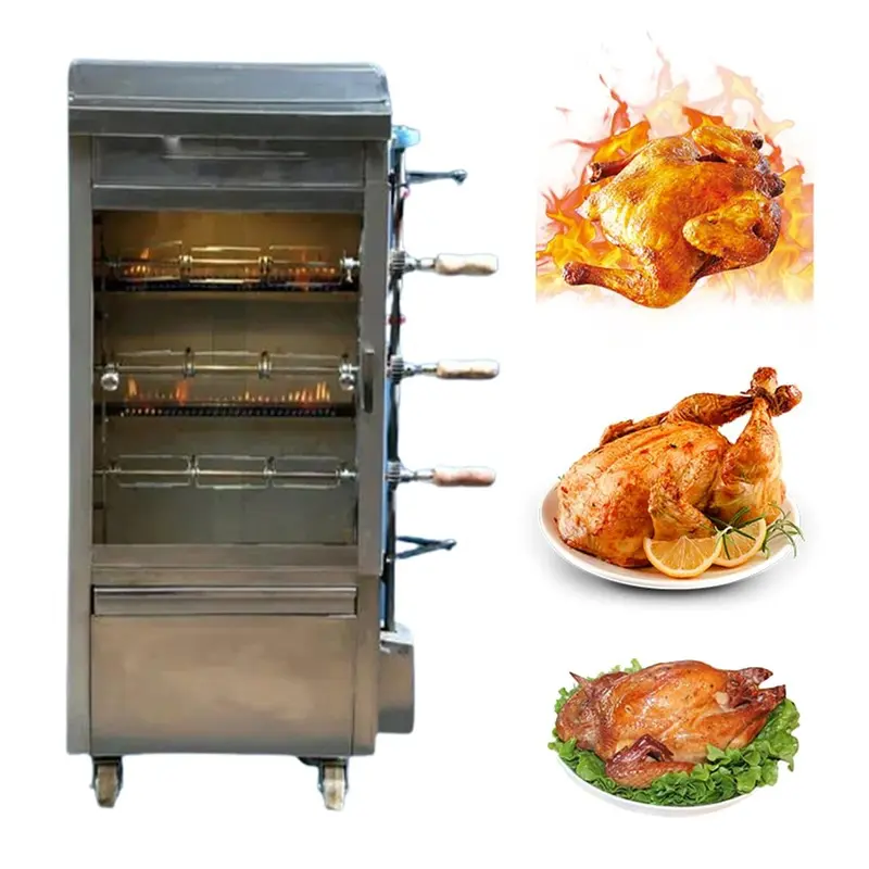 SS Chicken Griller Machine 8 Birds